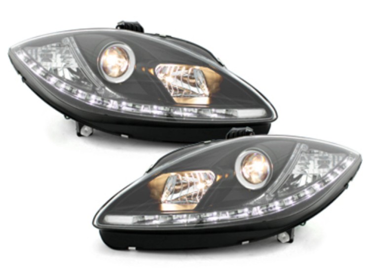 REFLEKTORY LAMPY PRZEDNIE LED DRL SEAT LEON 1P / SEAT ALTEA (2009+)