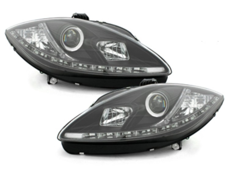 REFLEKTORY LAMPY PRZEDNIE LED DRL SEAT LEON 1P / SEAT ALTEA (2009+)
