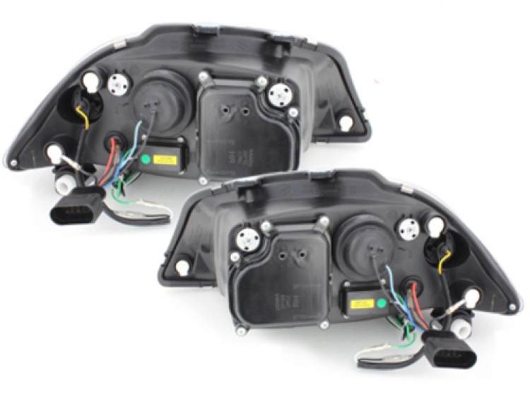 REFLEKTORY LAMPY PRZEDNIE LED SEAT IBIZA 6L (04.2002-2008) DRL
