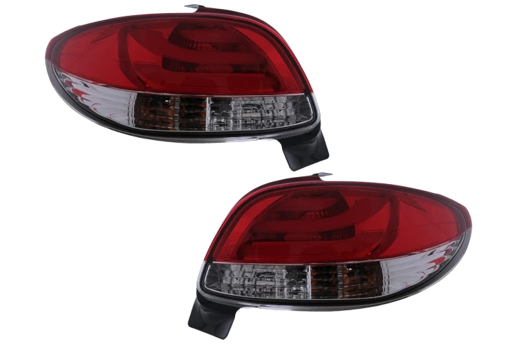 LAMPY TYLNE LED PEUGEOT 206 HATCHBACK 3/5 DRZWI (10.1998-2004)