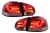 LAMPY TYLNE LED VW GOLF 6 VI (2008-2013)