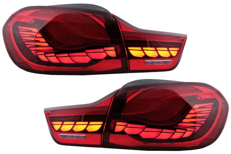 LAMPY TYLNE OLED BMW 4 SERII F32 F33 F36 M4 F82 F83 (13-19) M4 CS LOOK
