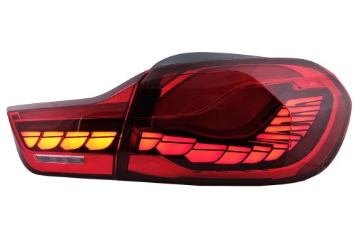 LAMPY TYLNE OLED BMW 4 SERII F32 F33 F36 M4 F82 F83 (13-19) M4 CS LOOK