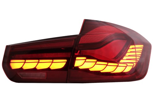 LAMPY TYLNE OLED BMW 3 SERII F30 F80 (2011-2019) M4 LOOK CS
