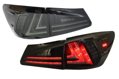 LAMPY TYLNE LED LEXUS IS XE20 (2006-2012) FACELIFT LOOK XE30 SMOKE