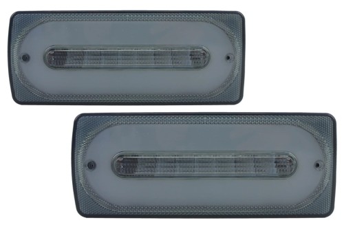 LAMPY TYLNE MERCEDES G-KLASA W463 1989-2015 SMOKE DYNAMICZNY KIERUNKOWSKAZ