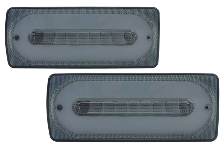 LAMPY TYLNE MERCEDES G-KLASA W463 1989-2015 SMOKE DYNAMICZNY KIERUNKOWSKAZ