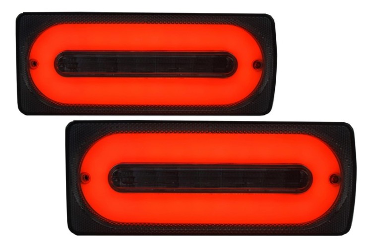LAMPY TYLNE MERCEDES G-KLASA W463 1989-2015 SMOKE DYNAMICZNY KIERUNKOWSKAZ