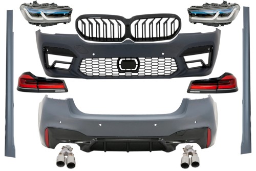 BODY KIT ZDERZAK PRZEDNI TYLNY LAMPY BMW 5 SERII G30 (17-19) M5 G30 LCI