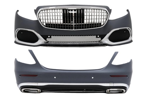 BODY KIT ZDERZAK PRZEDNI TYLNY MERCEDES E KLASA W213 (16-19) MAYBACH LOOK