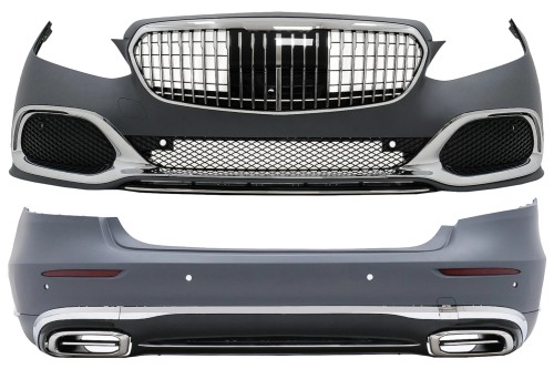 BODY KIT ZDERZAK PRZEDNII TYLNY MERCEDES E KLASA W212 (13-16) MAYBACH LOOK