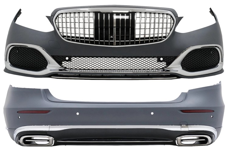 BODY KIT ZDERZAK PRZEDNII TYLNY MERCEDES E KLASA W212 (13-16) MAYBACH LOOK