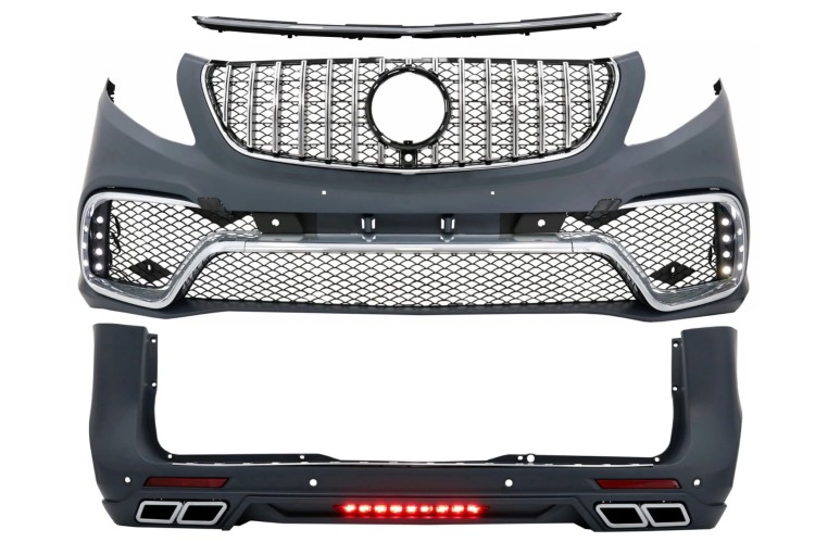 BODY KIT ZDERZAK PRZEDNI TYLNY GRILL MERCEDES V KLASA W447 EXCLUSIVE