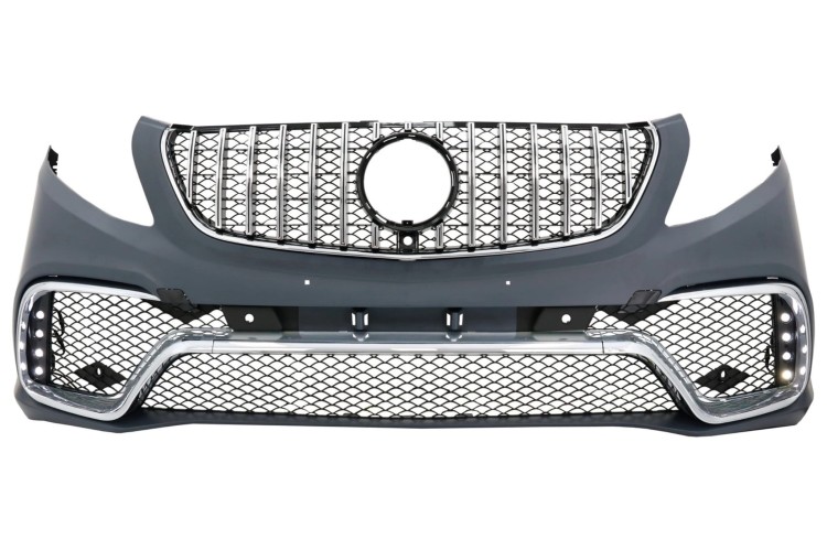 BODY KIT ZDERZAK PRZEDNI TYLNY GRILL MERCEDES V KLASA W447 EXCLUSIVE