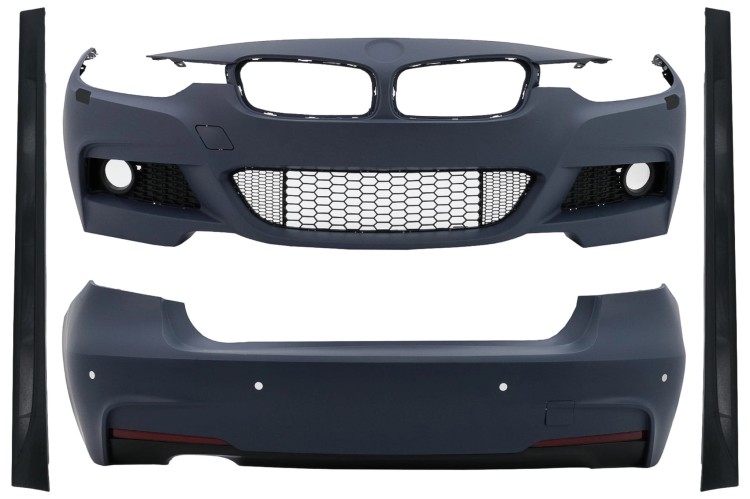 BODY KIT ZDERZAK PRZEDNI TYLNY PROGI BMW 3 SERII F30 (11-19) M PAKIET LOOK