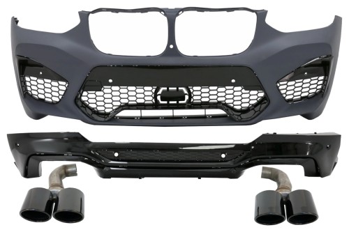 BODY KIT ZDERZAK PRZEDNI DYFUZOR BMW X4 SUV G02 (2018+) X4M DESIGN