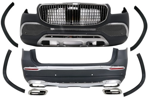 BODY KIT ZDERZAK PRZEDNI TYLNY MERCEDES GLS SUV X167 (19-23) MAYBACH DESIGN