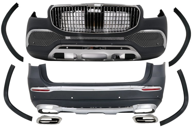 BODY KIT ZDERZAK PRZEDNI TYLNY MERCEDES GLS SUV X167 (19-23) MAYBACH DESIGN