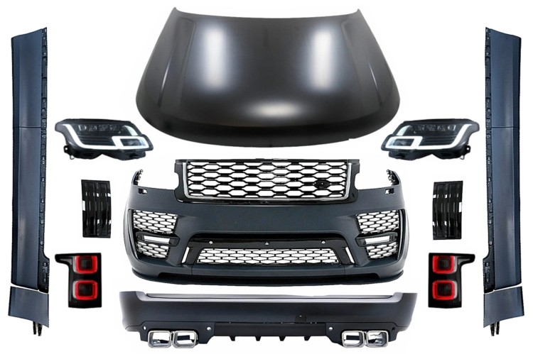 BODY KIT ZDERZAK PRZEDNI LAND RANGE ROVER VOGUE IV L405 SWB (18+) SVO LOOK