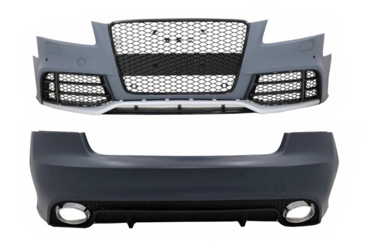 BODY KIT ZDERZAK PRZEDNI TYLNY AUDI A5 8T COUPE CABRIO (07-11) RS5 DESIGN