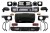 BODY KIT ZDERZAK LAMPY MERCEDES G KLASA W463 (08-17) KONWERSJA NA G63 2022