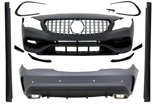 BODY KIT ZDERZAK PROGI MERCEDES CLA W117 C117 13-18 CLA 45 AMG LOOK