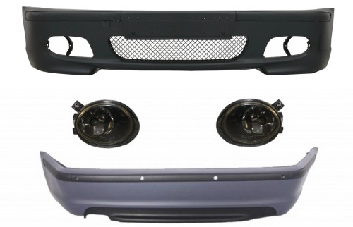 BODY KIT ZDERZAK PRZEDNI TYLNY BMW 3 SERII E46 SEDAN (98-04) Z PDC M PAKIET