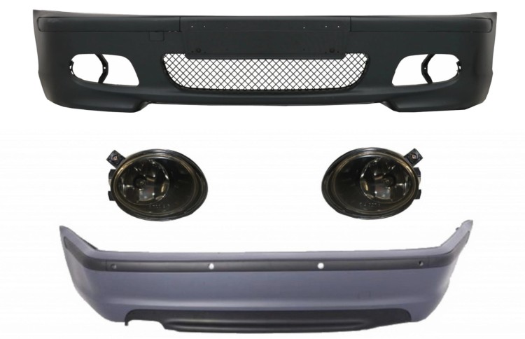 BODY KIT ZDERZAK PRZEDNI TYLNY BMW 3 SERII E46 SEDAN (98-04) Z PDC M PAKIET