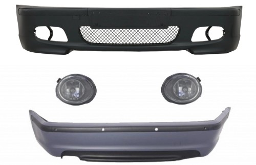 BODY KIT ZDERZAK PRZEDNI TYLNY BMW 3 SERII E46 SEDAN (98-04) Z PDC M PAKIET