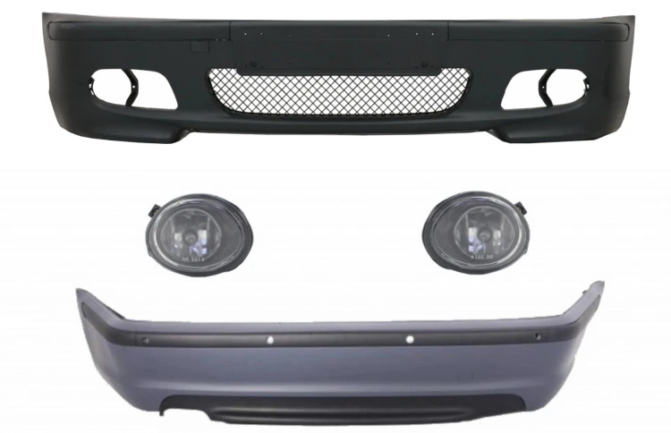 BODY KIT ZDERZAK PRZEDNI TYLNY BMW 3 SERII E46 SEDAN (98-04) Z PDC M PAKIET