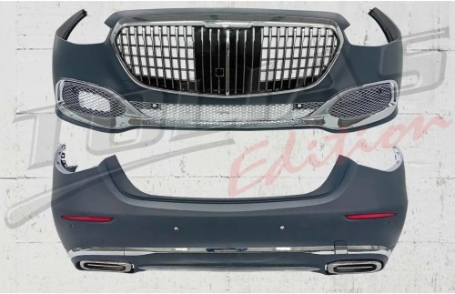 BODY KIT ZDERZAK PRZEDNI TYLNY MERCEDES S KLASA W223 (2020+) MAYBACH LOOK
