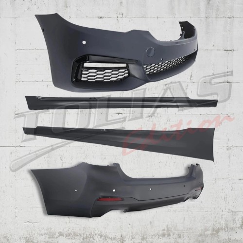 BODY KIT ZDERZAK PRZEDNI TYLNY PROGI BMW 5 SERII G30 (17-19) M PAKIET