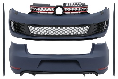 BODY KIT ZDERZAK PRZEDNI TYLNY VW GOLF VI 6 MK6 (2008-2013) GTI DESIGN