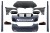 BODY KIT ZDERZAK PRZEDNI TYLNY MASKA BŁOTNIKI BMW 5 SERII F10 (M5 G30) LOOK