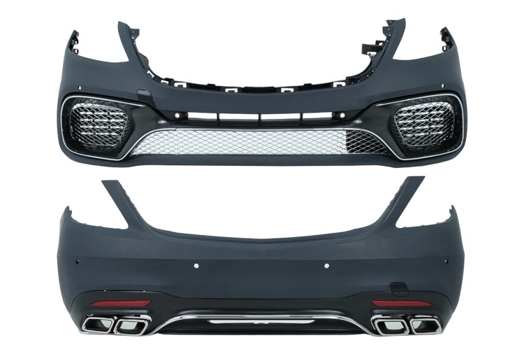 BODY KIT ZDERZAK PRZEDNI TYLNY MERCEDES S KLASA W222 FACELIFT S65 DESIGN