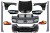 BODY KIT ZDERZAK LAMPY MASKA BMW 5 SERII F10 (10-17) PRZERÓBKA NA (G30 M5)