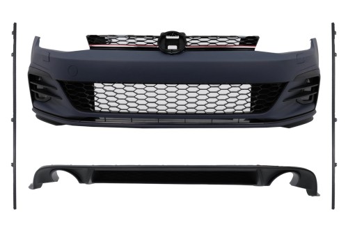 BODY KIT ZDERZAK PRZEDNI DYFUZOR VW GOLF 7.5 FACELIFT HATCHBACK (17-20) GTI