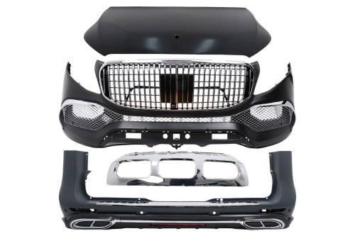 BODY KIT ZDERZAK PRZEDNI MASKA MERCEDES V KLASA W447 (14-19) EXCLUSIVE