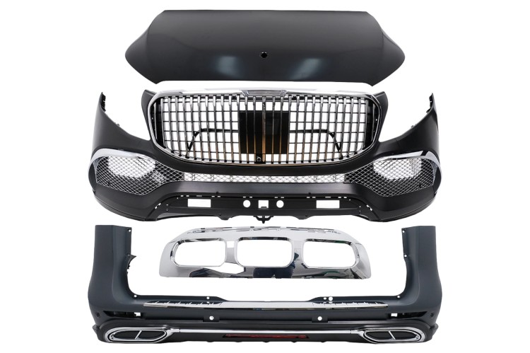 BODY KIT ZDERZAK PRZEDNI MASKA MERCEDES V KLASA W447 (14-19) EXCLUSIVE