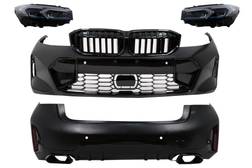 BODY KIT ZDERZAK PRZEDNI TYLNY LAMPY BMW 3 SERII G20 SEDAN (18-22) LCI LOOK