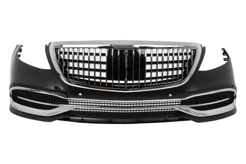 BODY KIT ZDERZAK MASKA LAMPY KLAPA MERCEDES S KLASA W221 (05-13) W222 LOOK