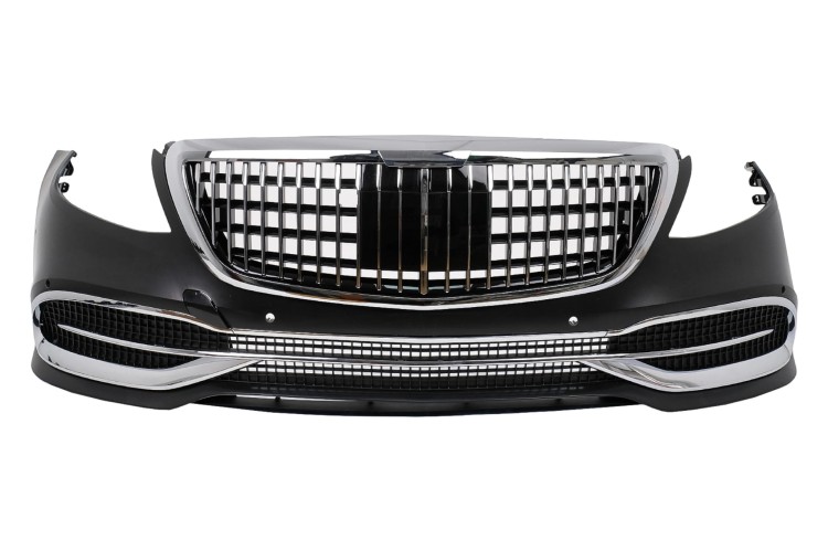 BODY KIT ZDERZAK MASKA LAMPY KLAPA MERCEDES S KLASA W221 (05-13) W222 LOOK