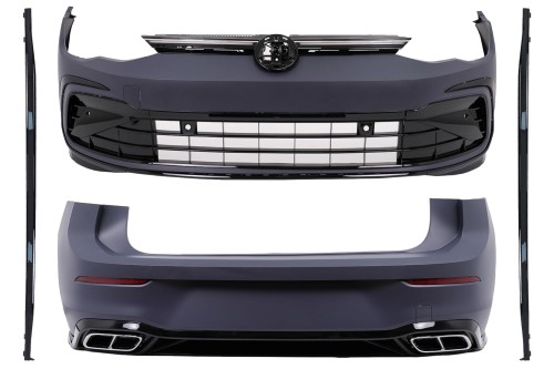BODY KIT ZDERZAK PRZEDNI TYLNY VW GOLF VIII HATCHBACK MK8 (20-23) R LINE