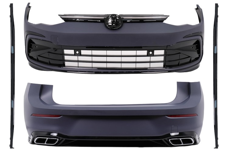 BODY KIT ZDERZAK PRZEDNI TYLNY VW GOLF VIII HATCHBACK MK8 (20-23) R LINE