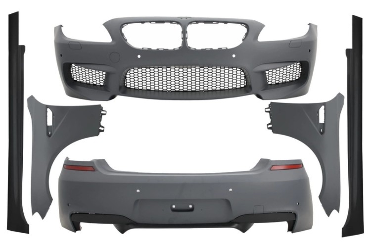 BODY KIT ZDERZAK PRZEDNI TYLNY BŁOTNIKI BMW 6 F06 GRAND COUPE 11-17 M6 LOOK