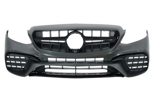 BODY KIT ZDERZAK PRZEDNI DYFUZOR MERCEDES E KLASA W213 (16-19) E63 AMG LOOK