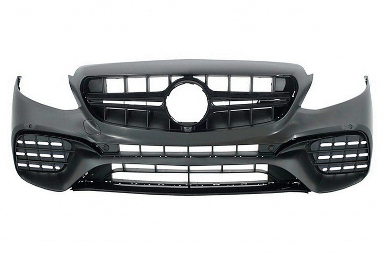BODY KIT ZDERZAK PRZEDNI DYFUZOR MERCEDES E KLASA W213 (16-19) E63 AMG LOOK