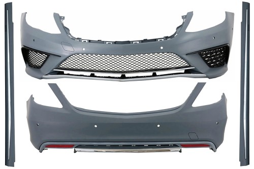 BODY KIT ZDERZAK PRZEDNI TYLNY MERCEDES S KLASA W222 13-17 S63 AMG DESIGN