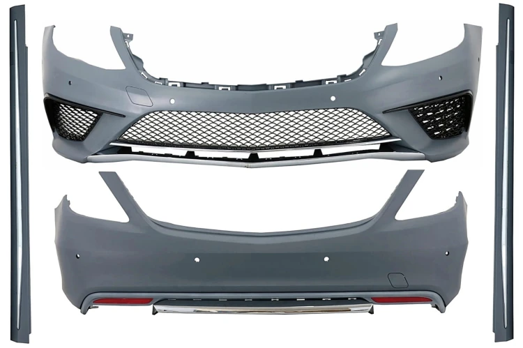 BODY KIT ZDERZAK PRZEDNI TYLNY MERCEDES S KLASA W222 13-17 S63 AMG DESIGN