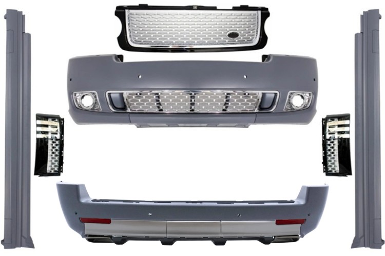 BODY KIT ZDERZAK PRZEDNI GRILL RANGE ROVER VOGUE L322 (02-12) AUTOBIOGRAPHY